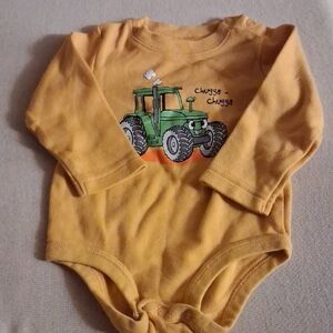 Falls Creek Baby Orange Onesie